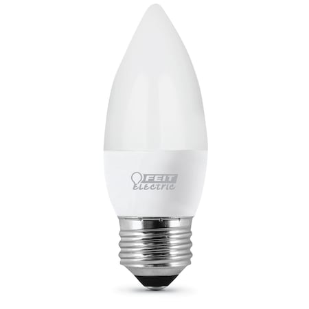 Bulb, LED Shape Chandelier, Replacement For Feit Electric Etf40/10KLED/3, 3PK